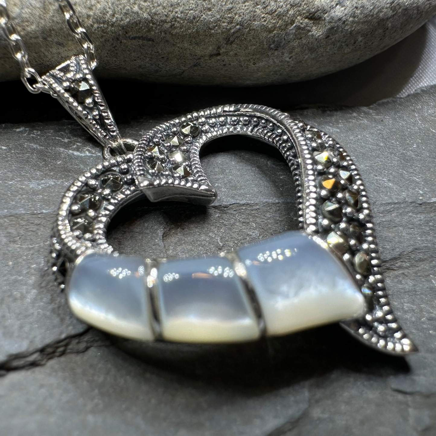 Glasgow Celtic Heart Necklace — view 7