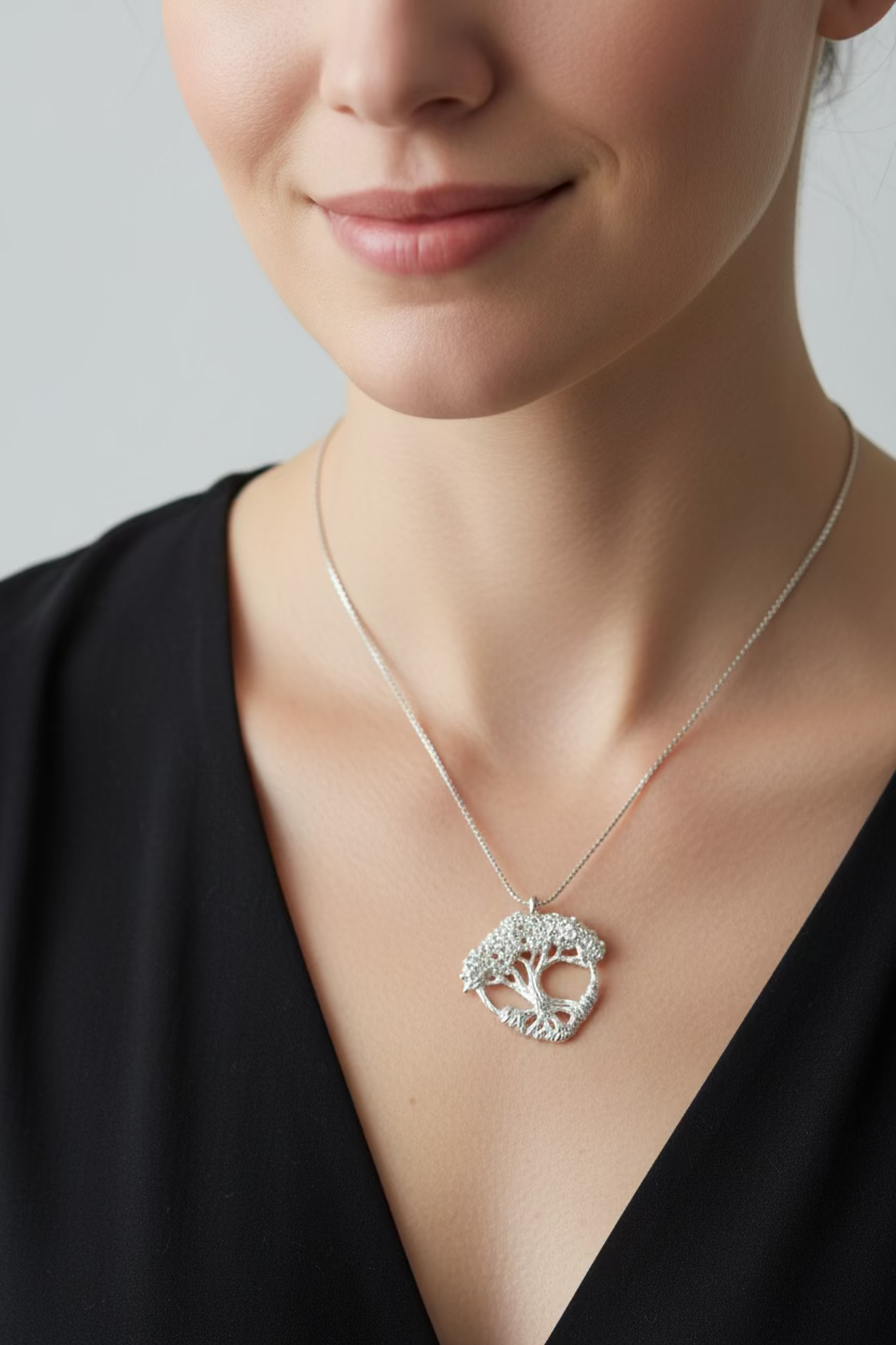 Moina Tree of Life Necklace — view 6