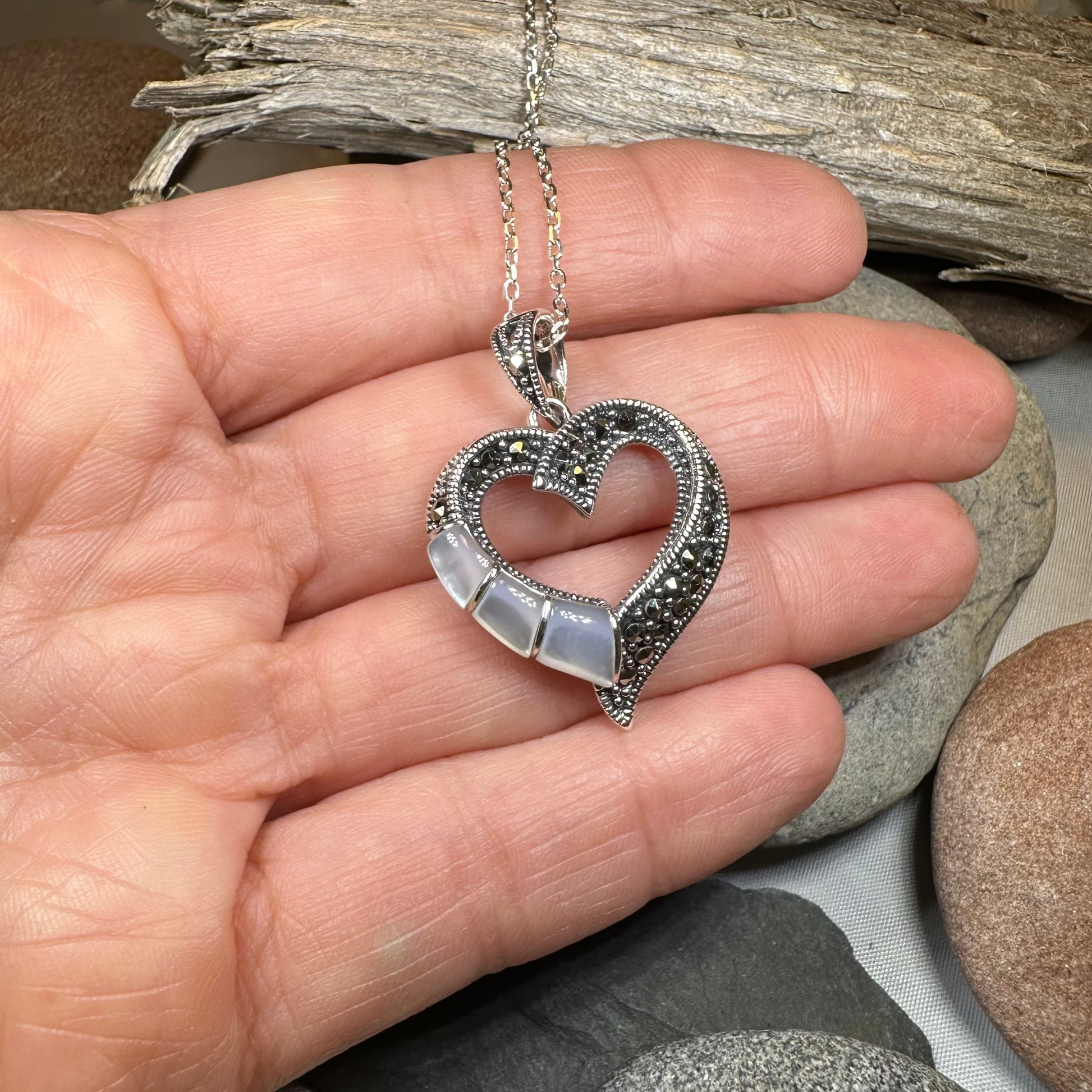 Glasgow Celtic Heart Necklace — view 3