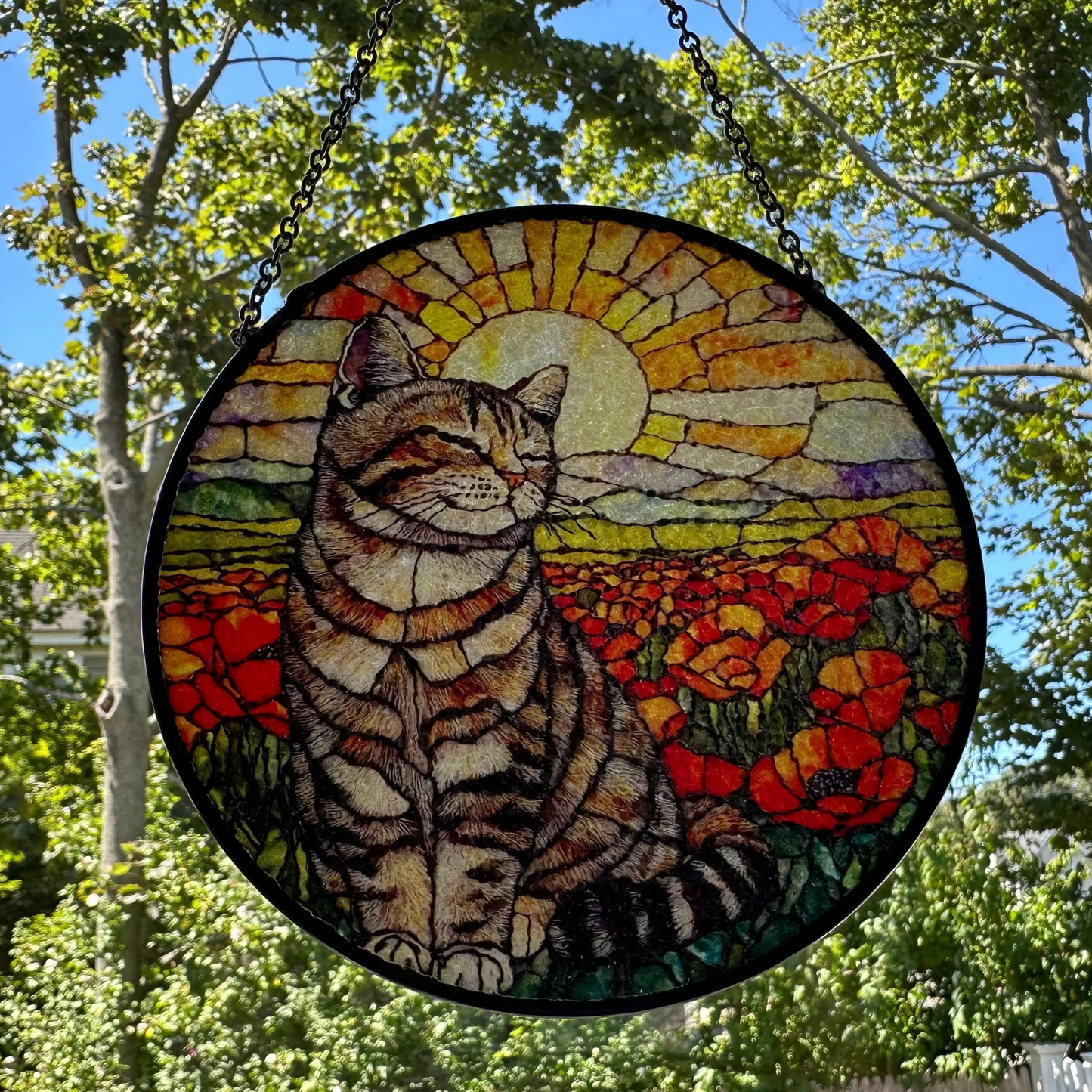 Poppy Cat Suncatcher