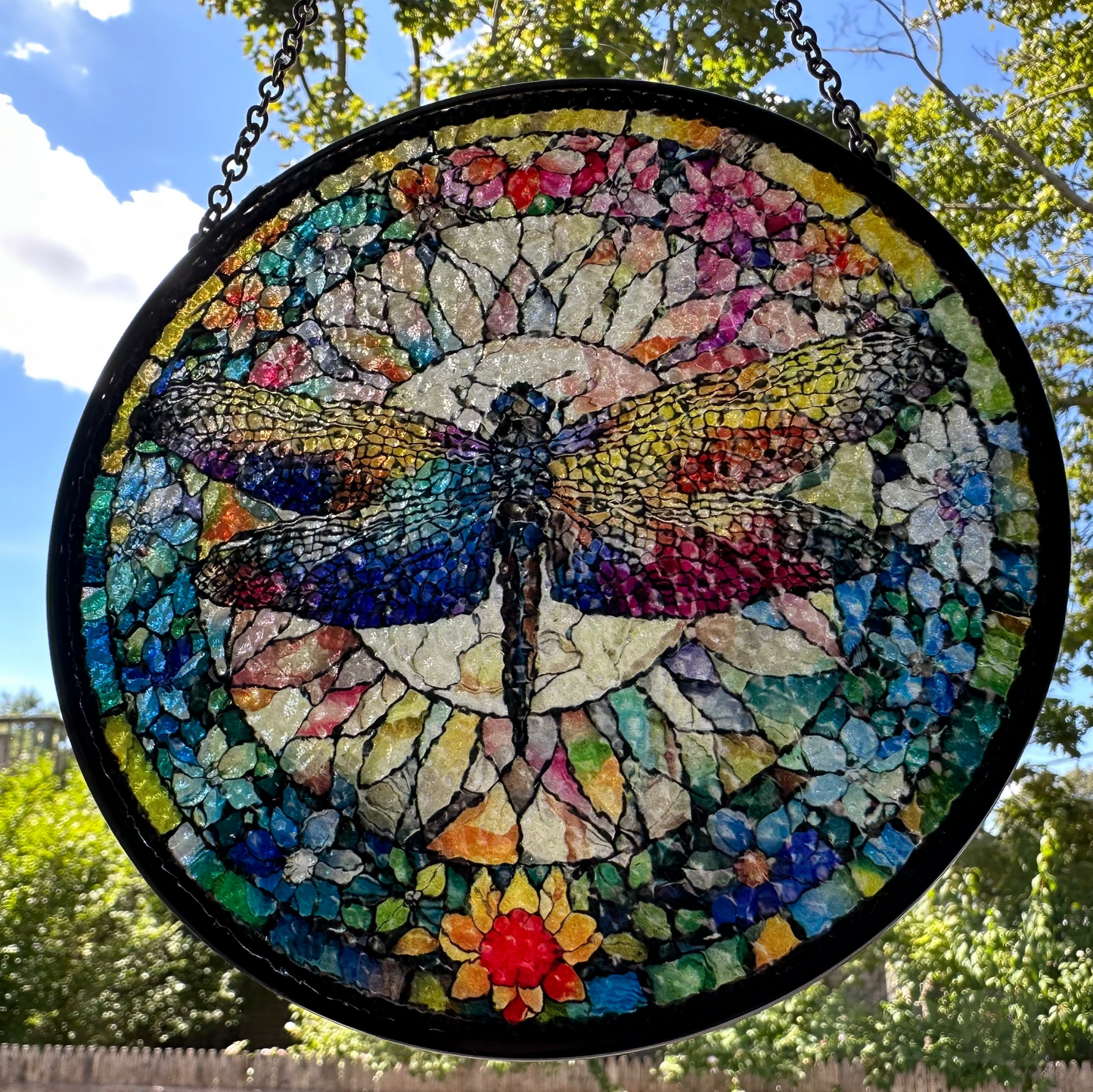 Summer Dragonfly Suncatcher
