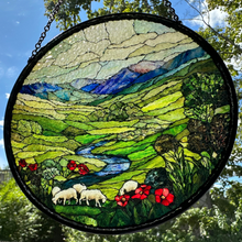 Load image into Gallery viewer, Irish Countryside Suncatcher
