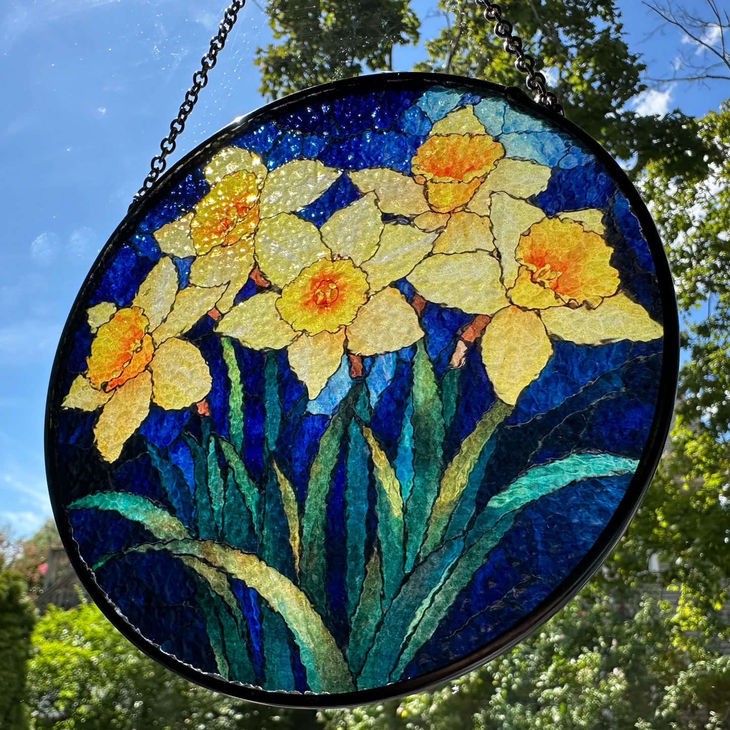 Spring Daffodil Suncatcher
