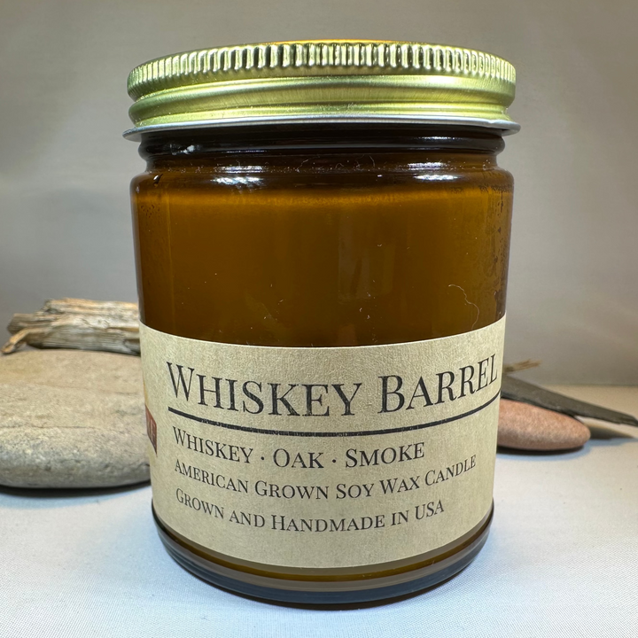 Whiskey Barrel Candle