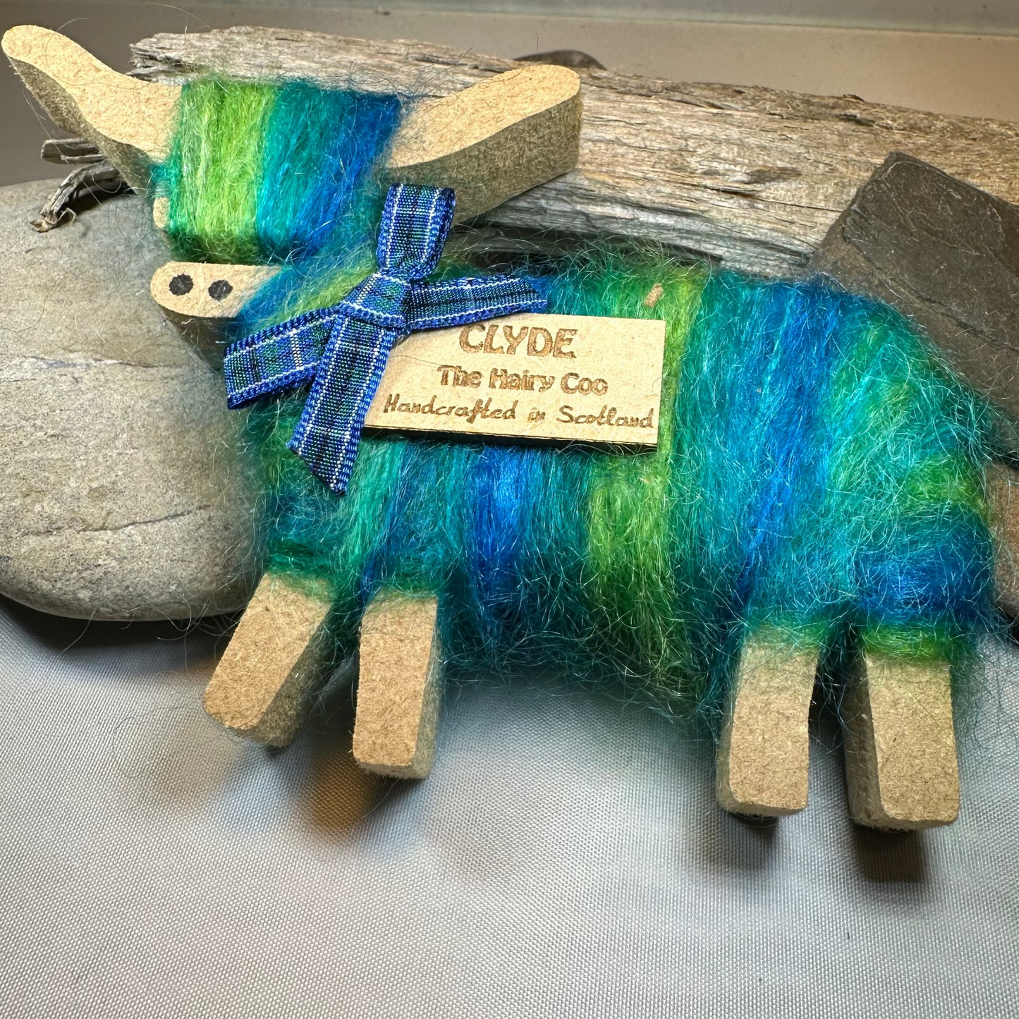 Scottish Highland Cow Figurine