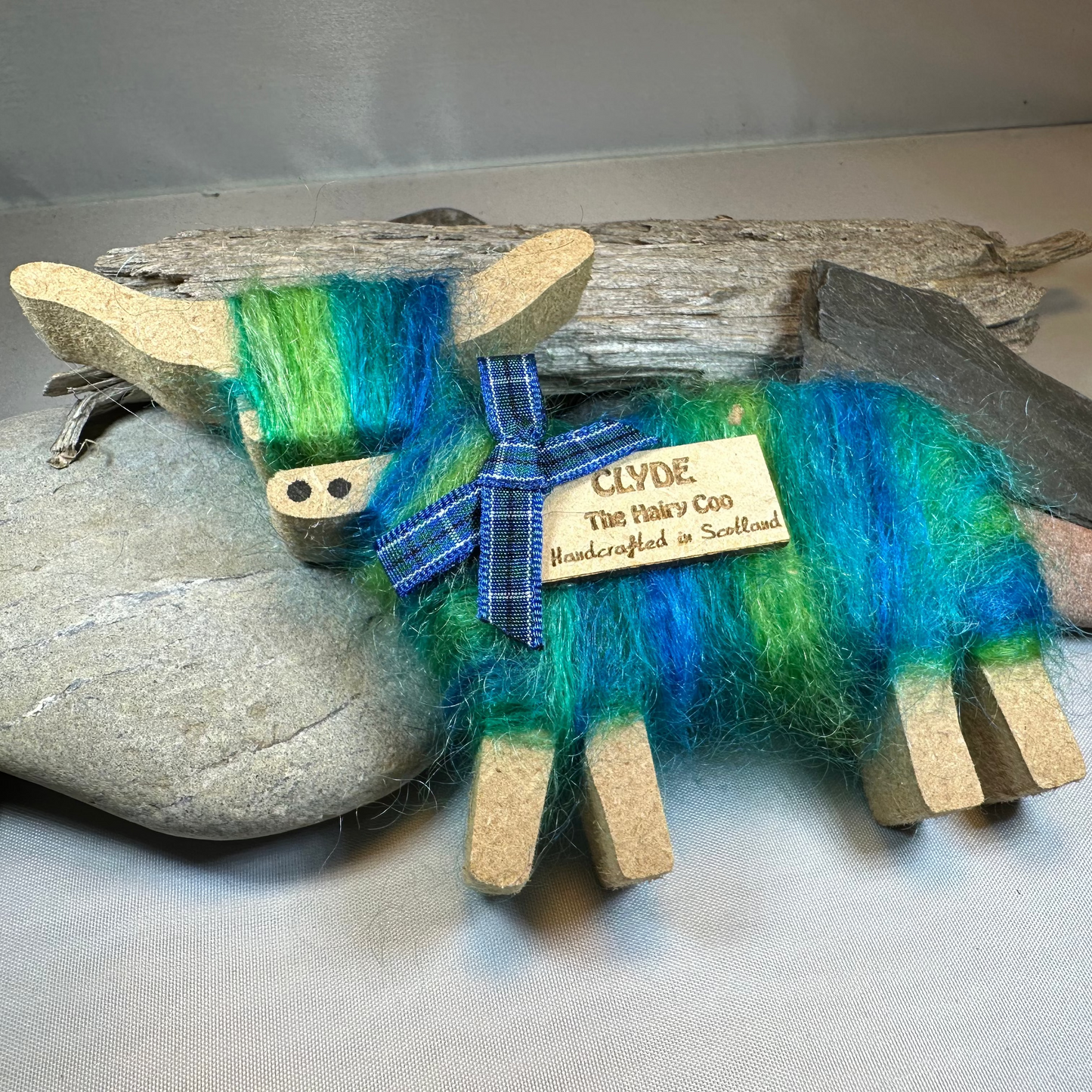 Scottish Highland Cow Figurine