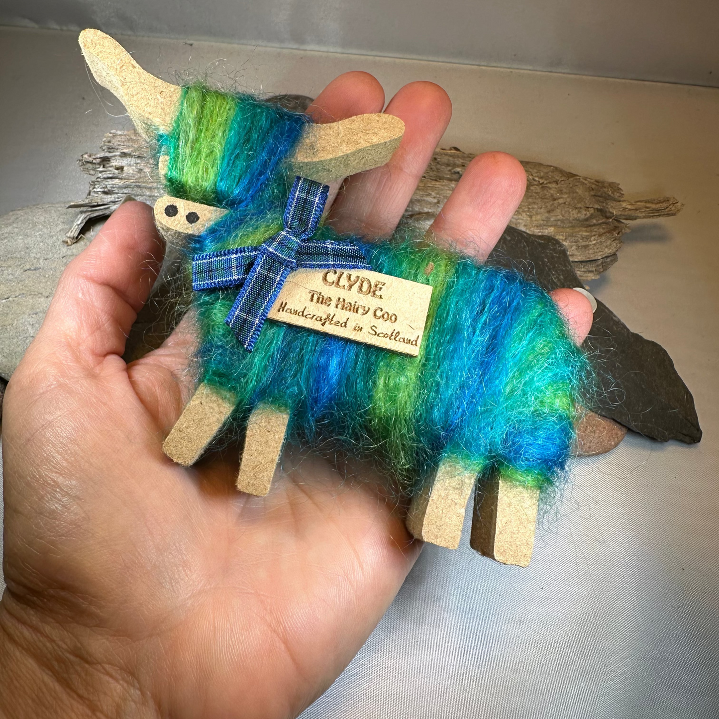Scottish Highland Cow Figurine