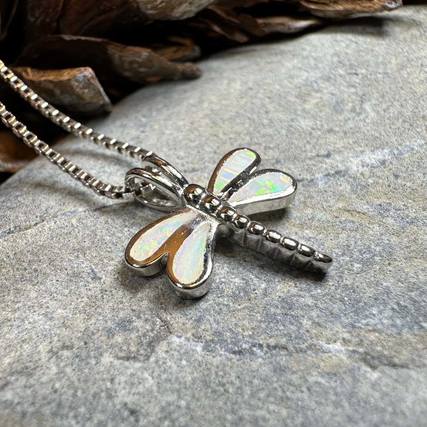 Fairy Meadow Dragonfly Necklace — view 8