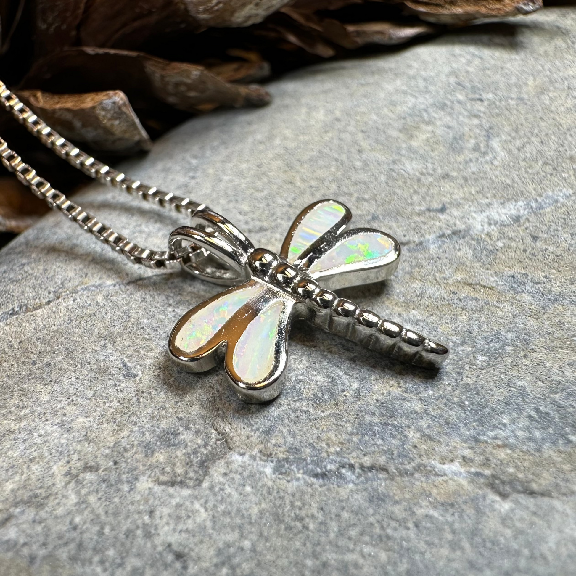 Fairy Meadow Dragonfly Necklace — view 8