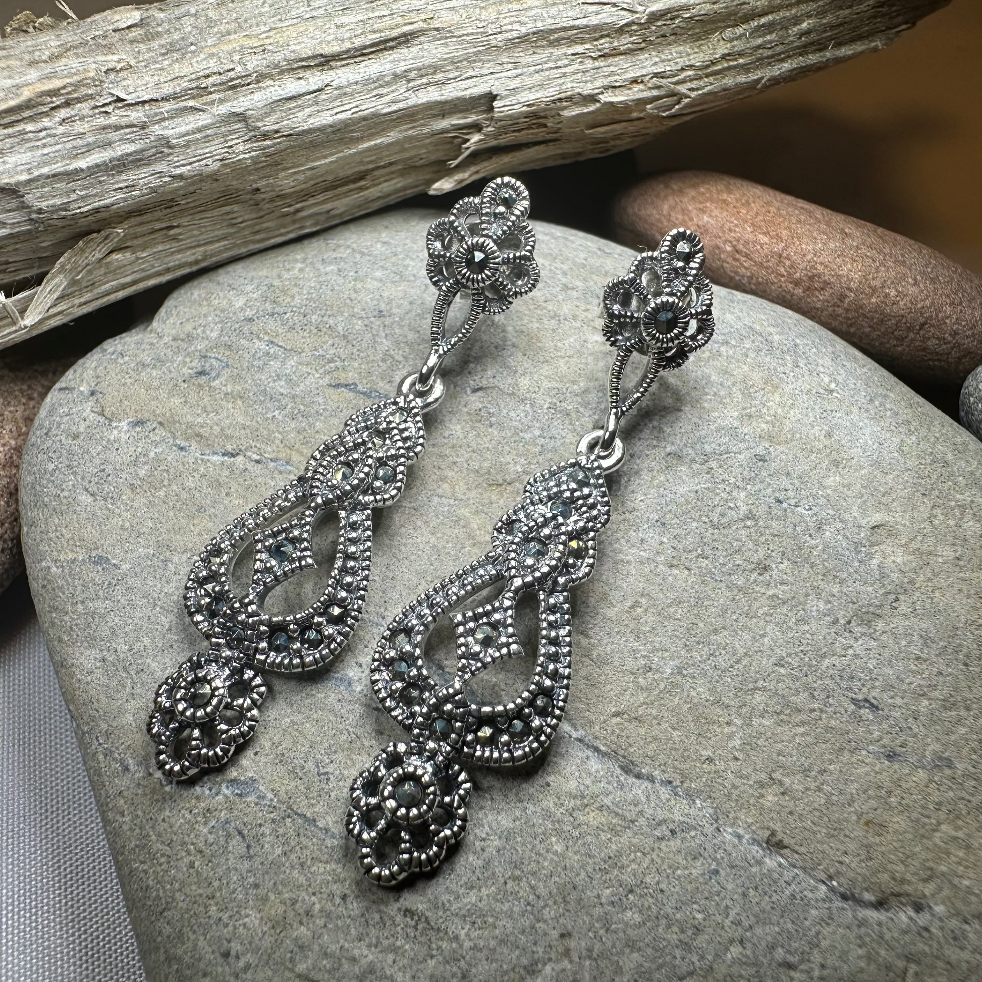 Grainne Celtic Knot Earrings — view 3