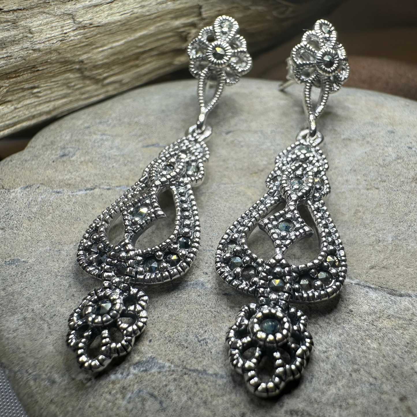 Grainne Celtic Knot Earrings — view 2