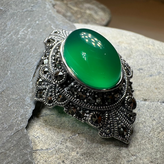 Vintage Style Celtic Brooch in Sterling Silver