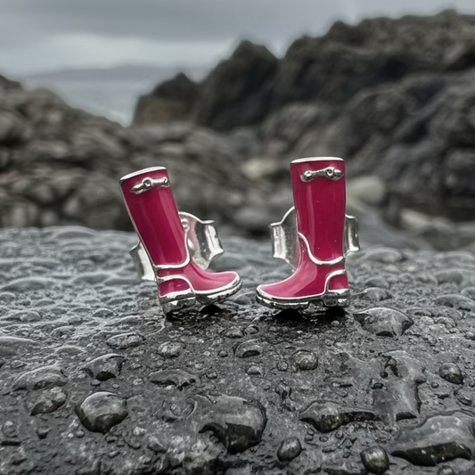 Rainy Day Wellies Boot Earrings