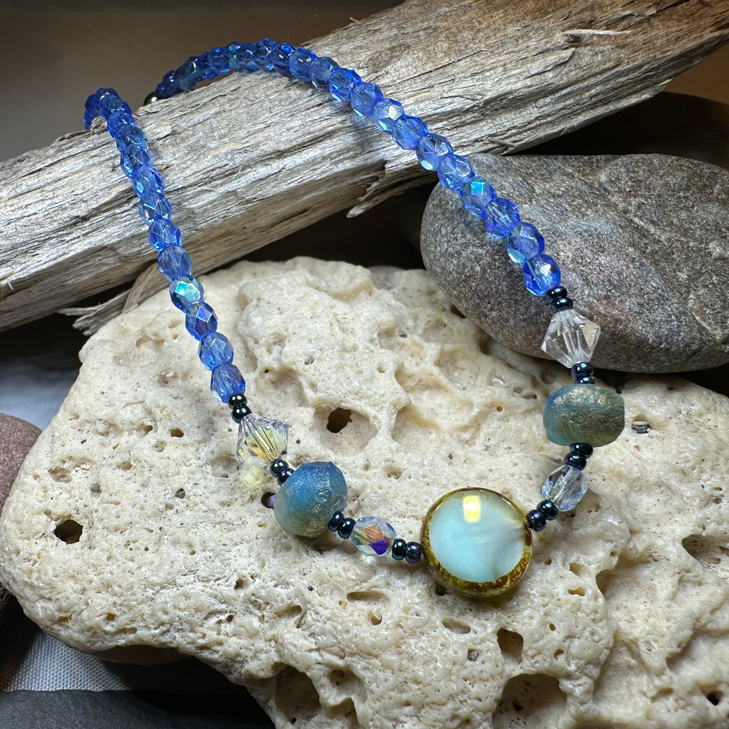 Pastel Crystal Ankle Bracelet — view 6