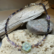 Load image into Gallery viewer, Sunset Flower Ankle Bracelet
