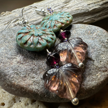 Load image into Gallery viewer, Elven Irish Forest Earrings
