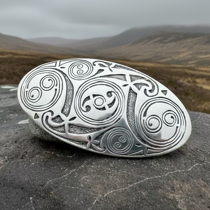 Braemar Celtic Hair Clip for Women