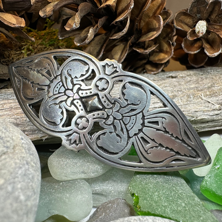 Aneira Celtic Knot Hair Clip for Women