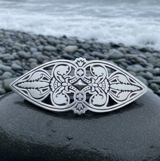 Aneira Celtic Knot Hair Clip for Women