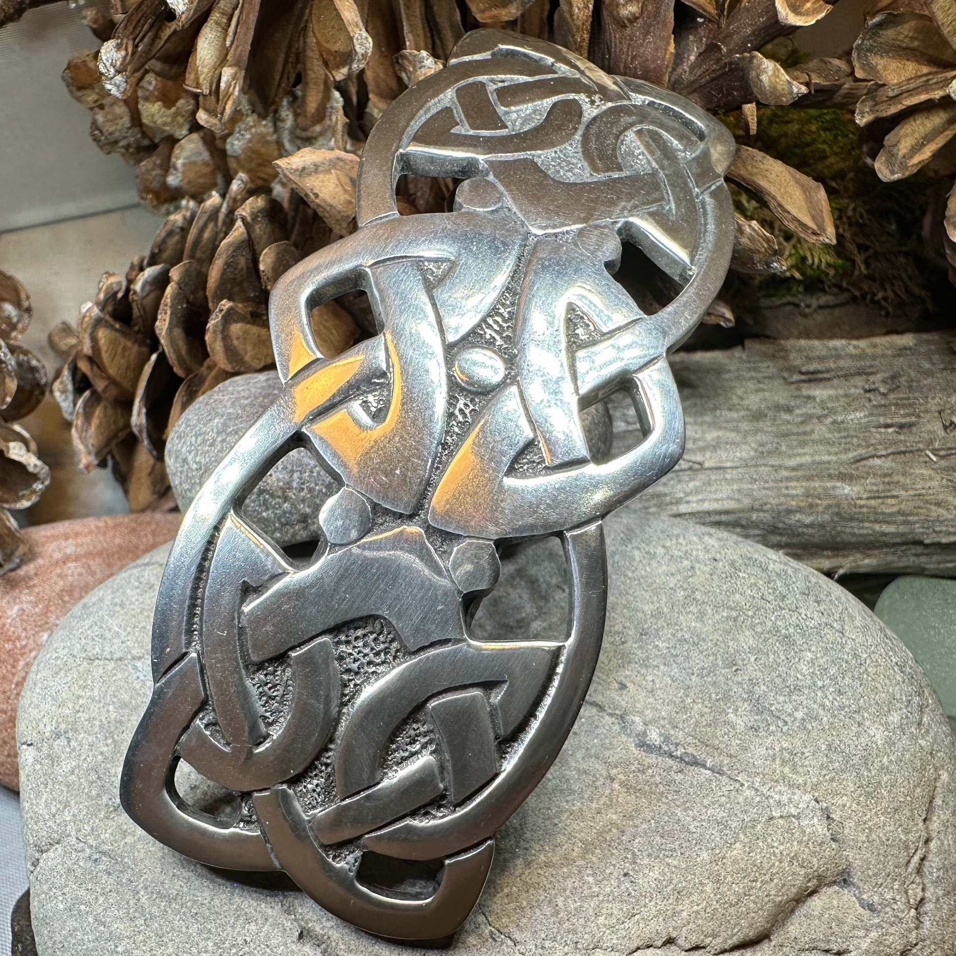 Celtic Friendship Knot Hair Clip for Women — view 9