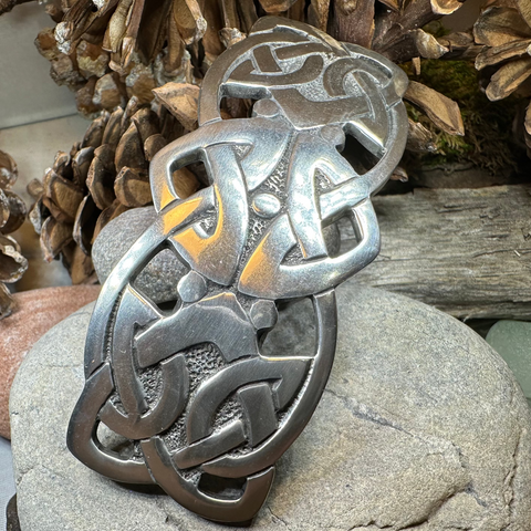 Load image into Gallery viewer, Celtic Friendship Knot Hair Clip for Women
