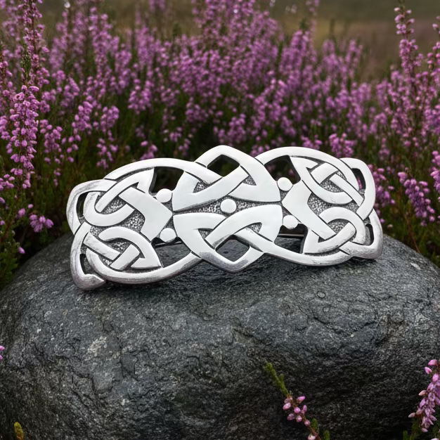 Celtic Friendship Knot Hair Clip for Women