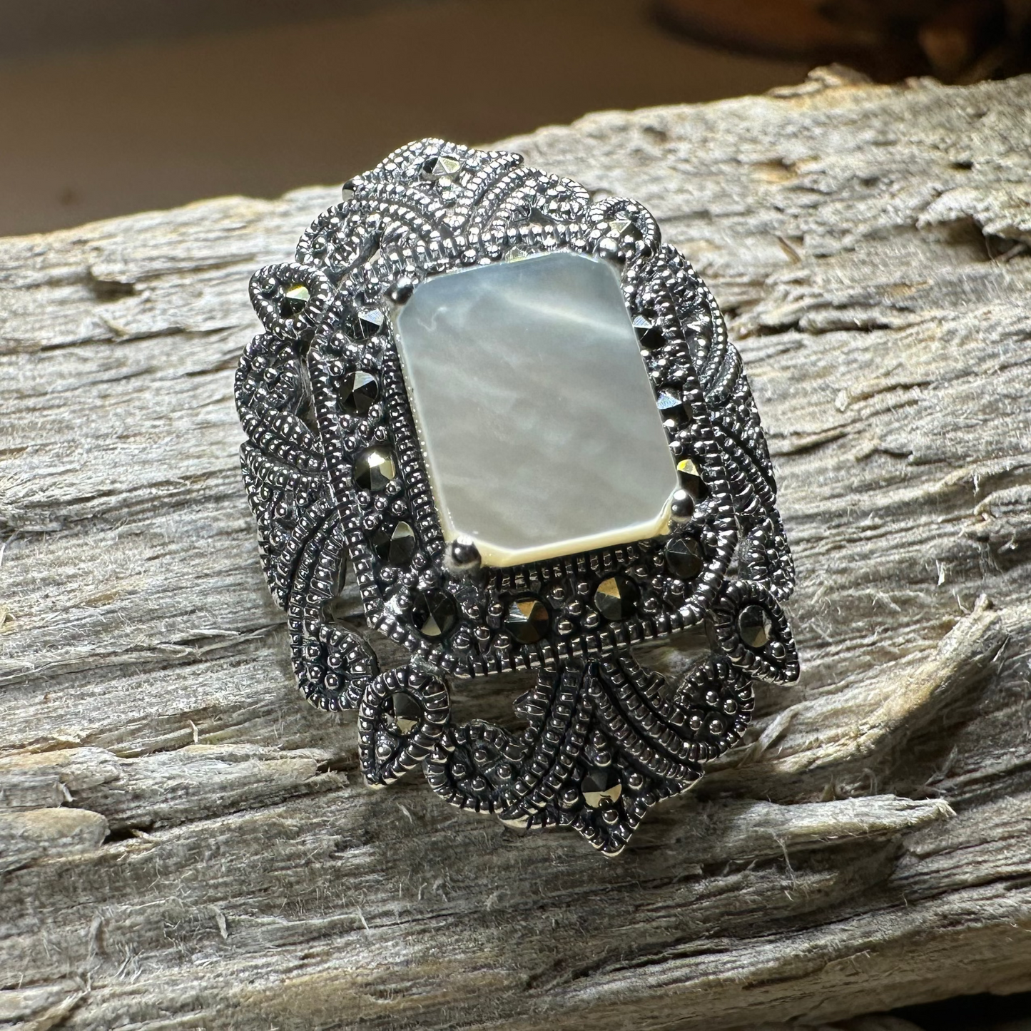 Cella Celtic Marcasite Brooch in Sterling Silver