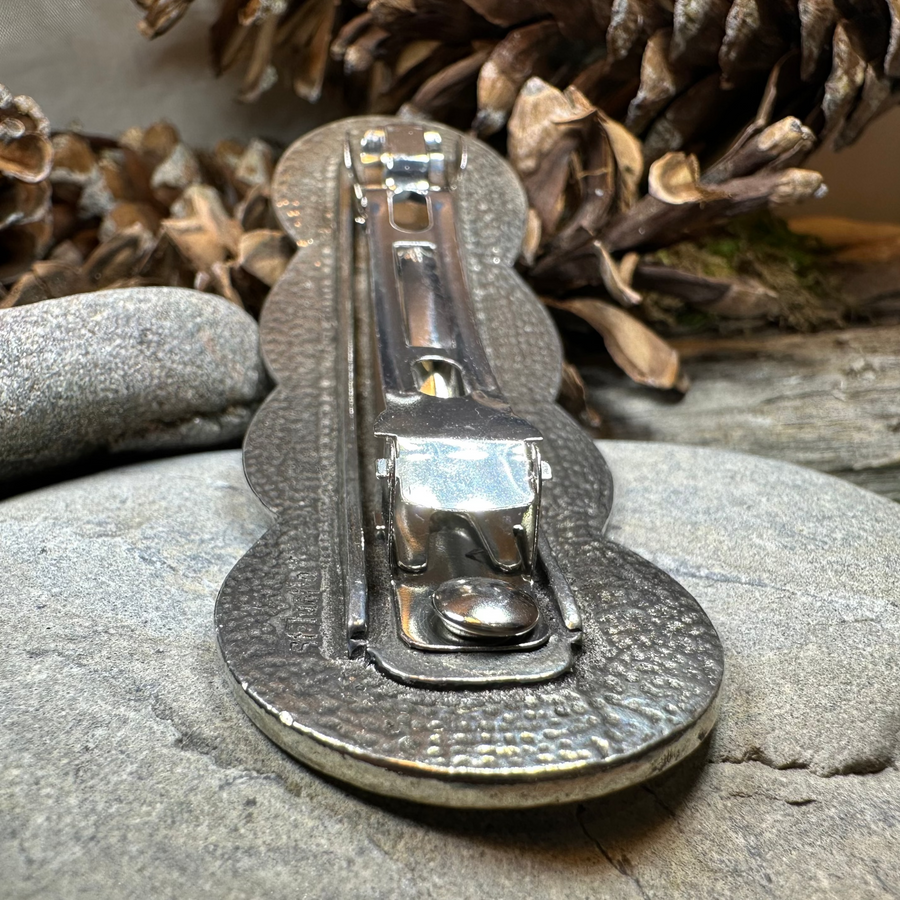Newgrange Celtic Spiral Hair Clip for Women