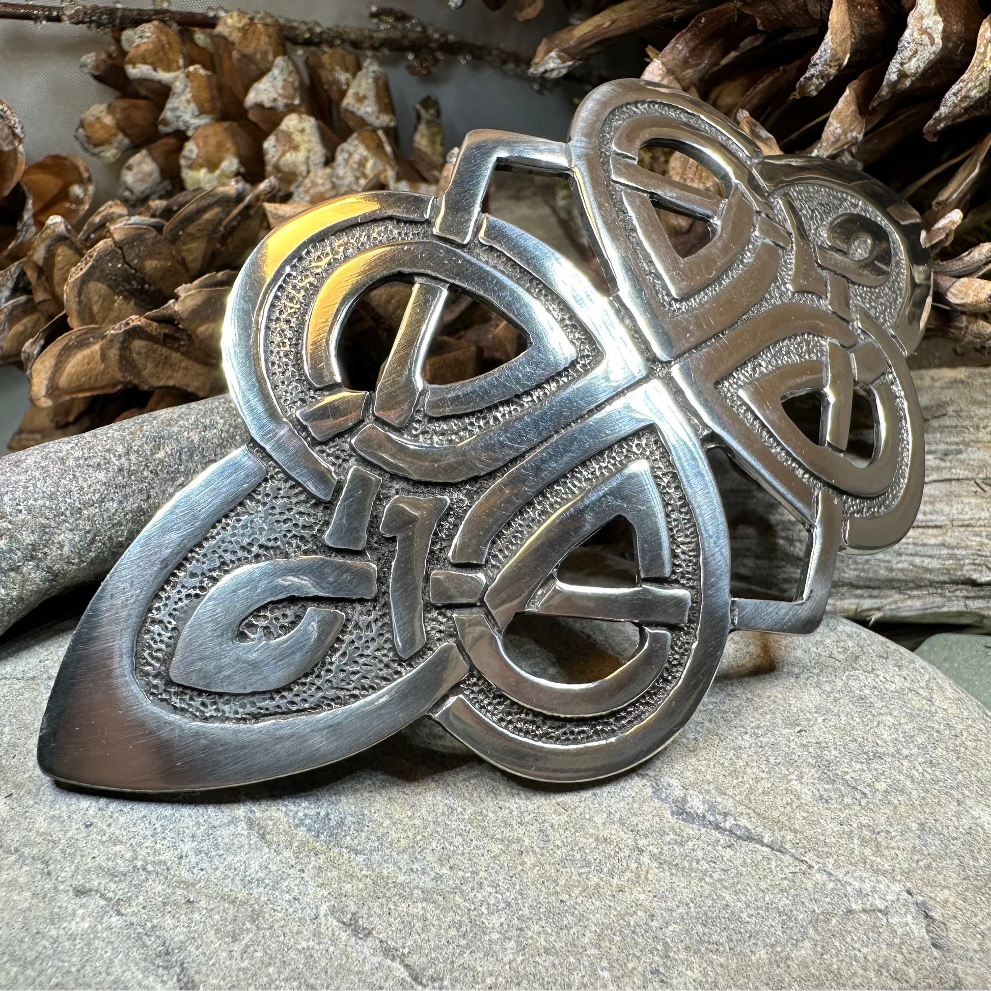 Celtic Honesty Knot Hair Clip for Women — view 7