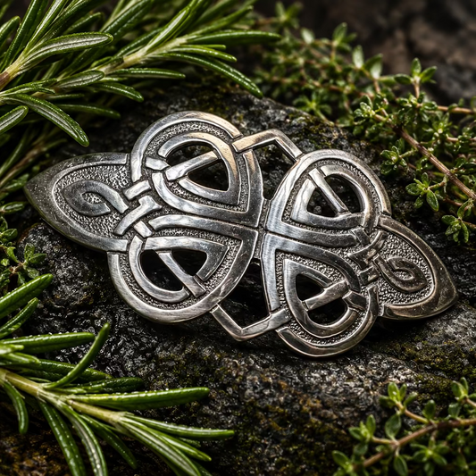 Celtic Honesty Knot Hair Clip for Women — view 3