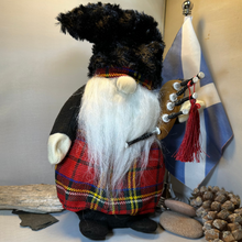 Load image into Gallery viewer, Scottish Bagpiper Gnome Gift
