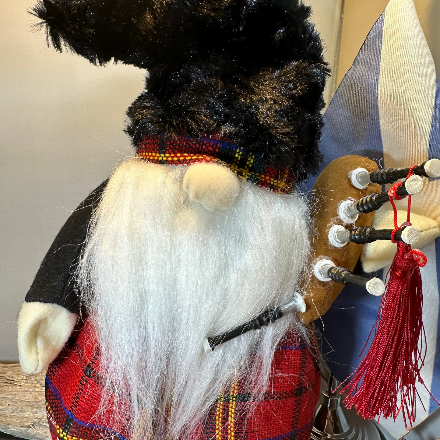 Scottish Bagpiper Gnome Gift