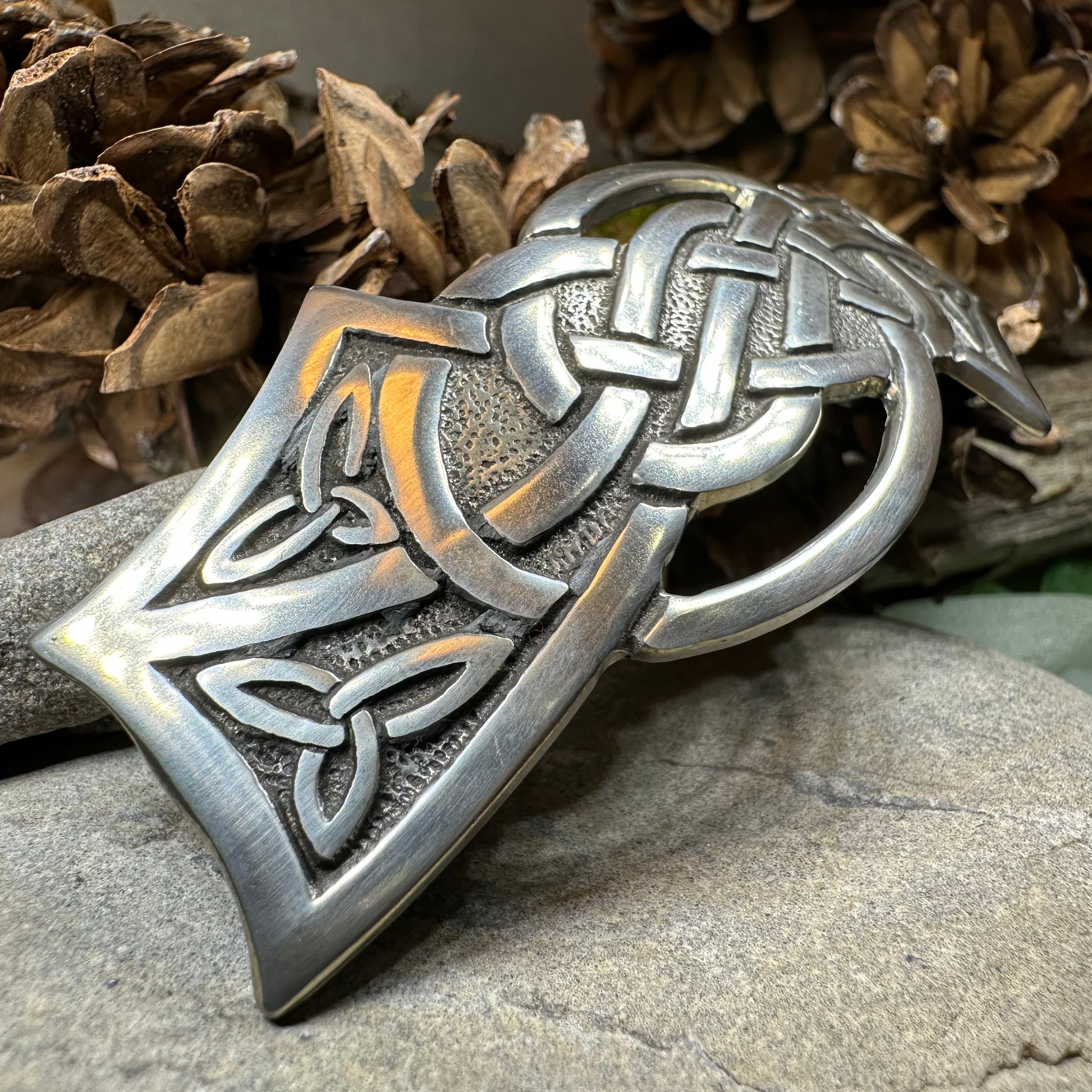 Celtic Wisdom Knot Hair Clip for Women — view 8