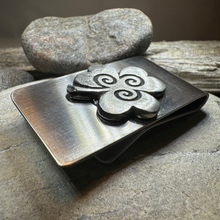 Load image into Gallery viewer, Celtic Shamrock Money Clip
