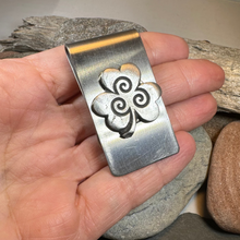 Load image into Gallery viewer, Celtic Shamrock Money Clip
