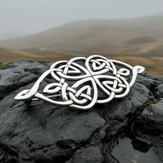 Jenna Celtic Knot Brooch