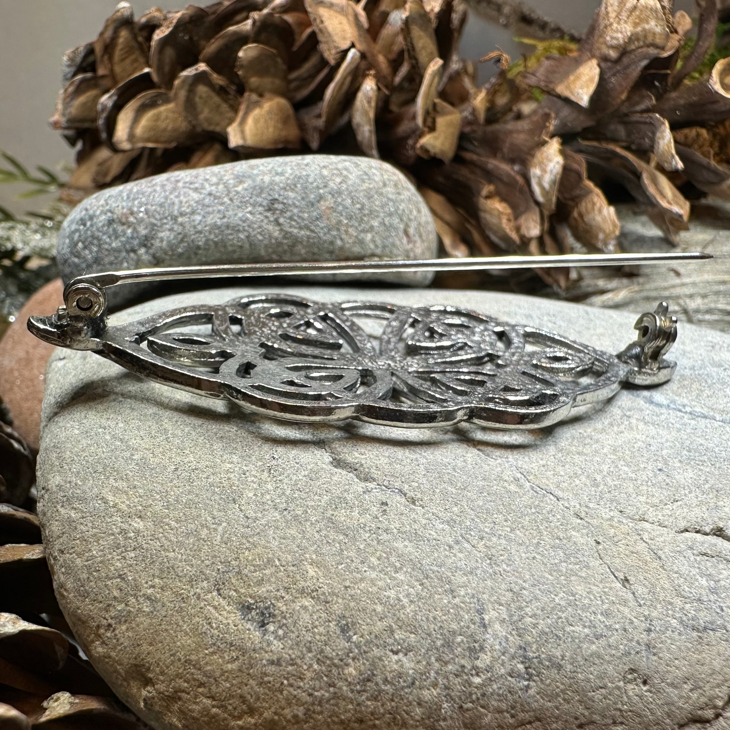 Jenna Celtic Knot Brooch — view 7