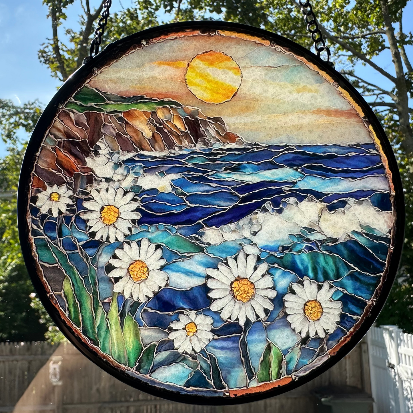 Wild Irish Coast Suncatcher