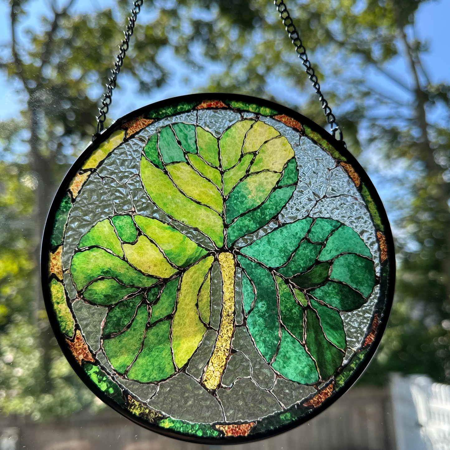Irish Shamrock Suncatcher