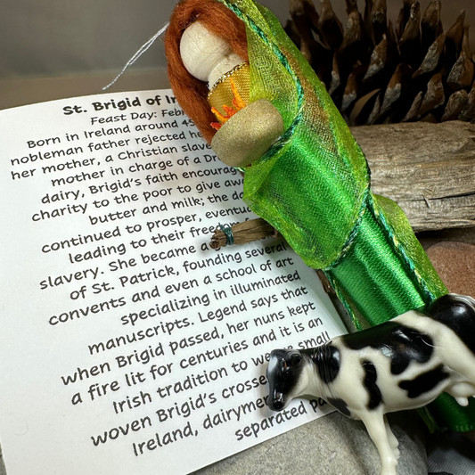 St. Brigid of Ireland Doll