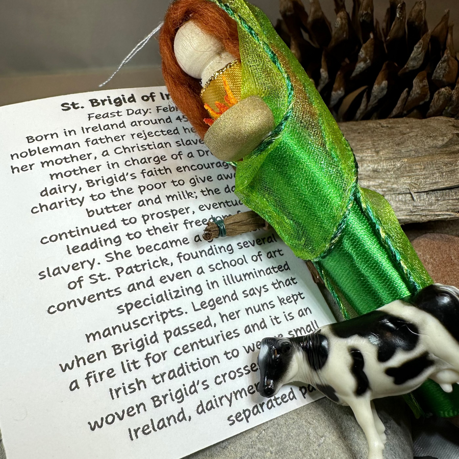 St. Brigid of Ireland Doll