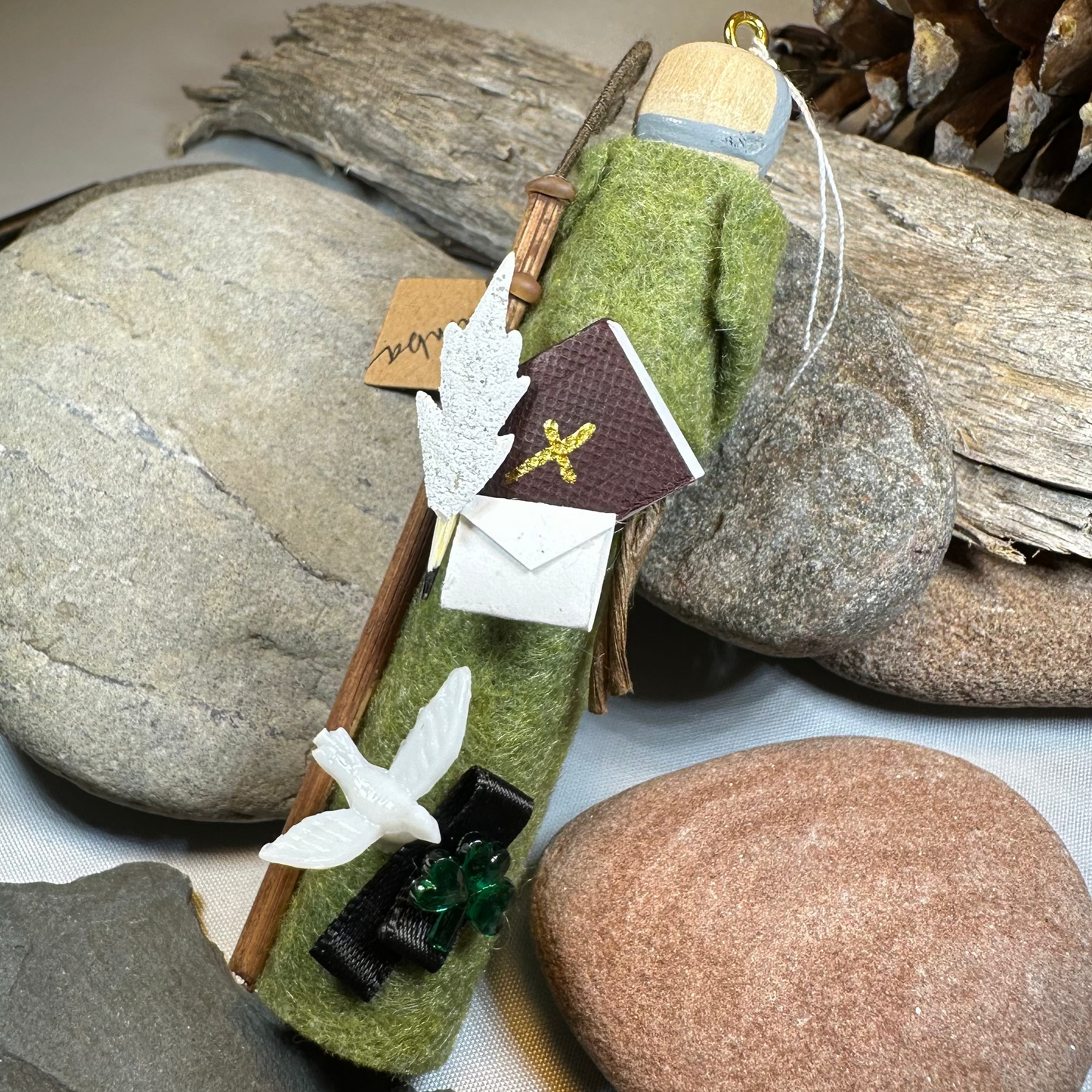 Saint Columba Irish Doll