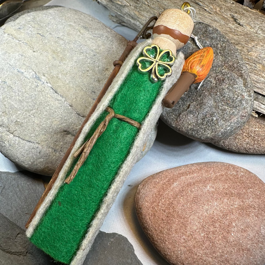 Saint Aidan of Lindisfarne Ireland Doll