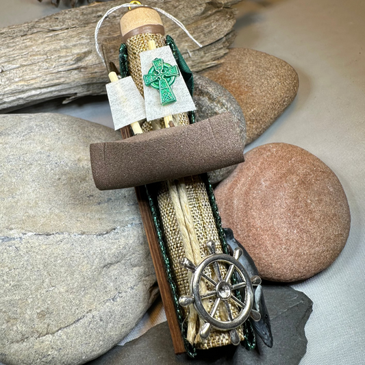 Saint Brendan of Clonfert (The Navigator) Ireland Doll