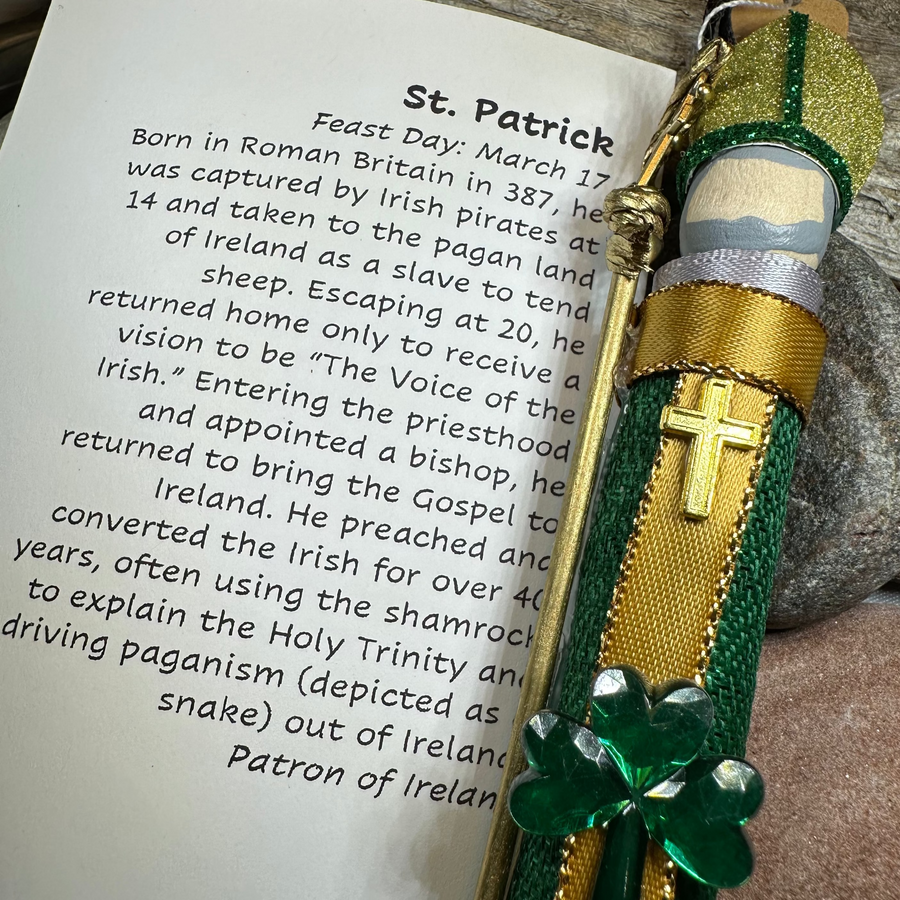 Saint Patrick Ireland Doll