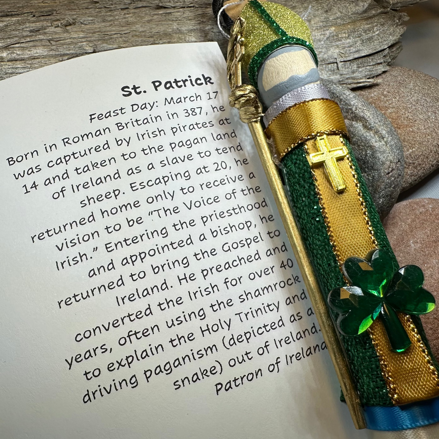 Saint Patrick Ireland Doll