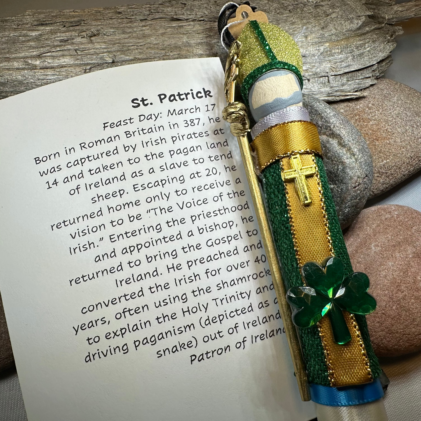 Saint Patrick Ireland Doll