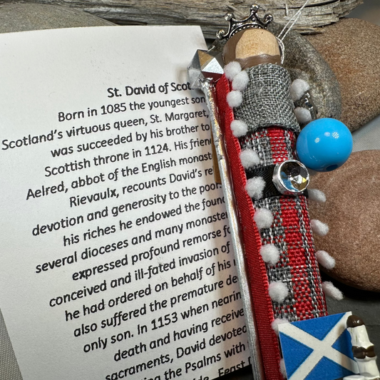 Saint David of Scotland Doll