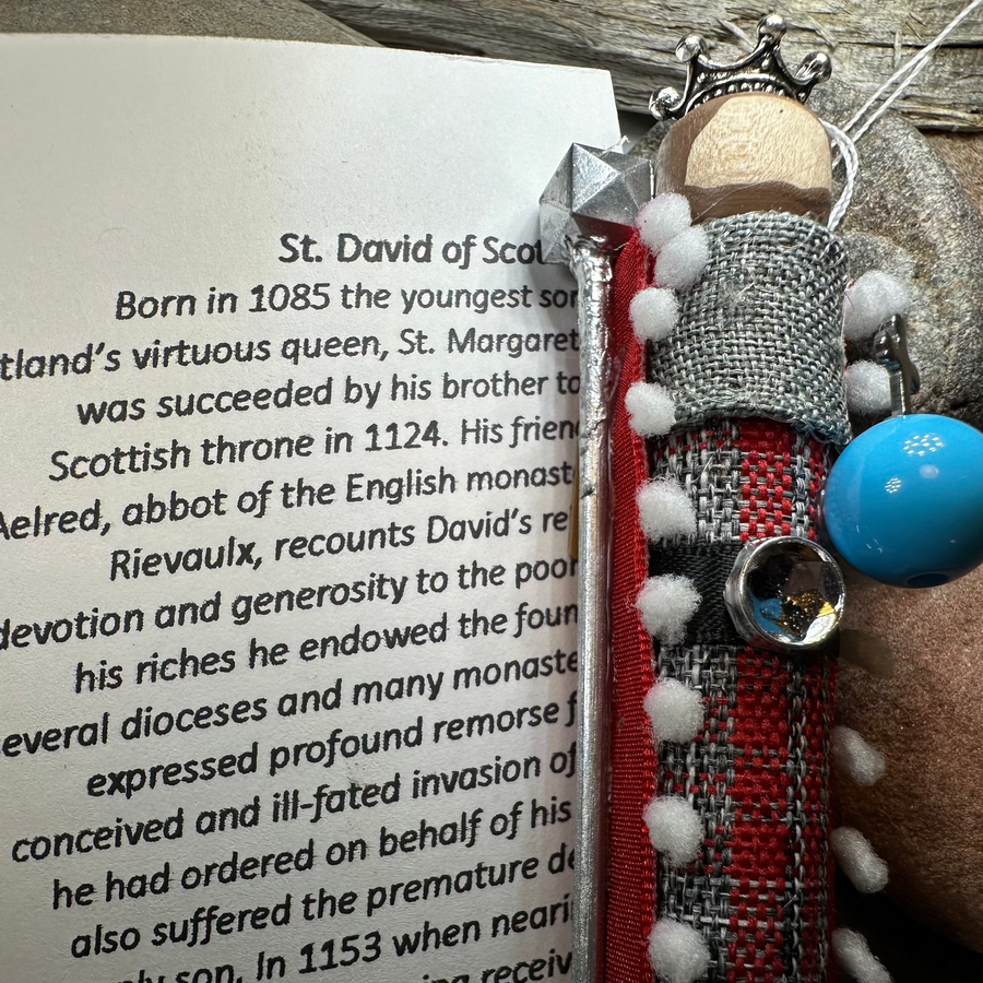 Saint David of Scotland Doll