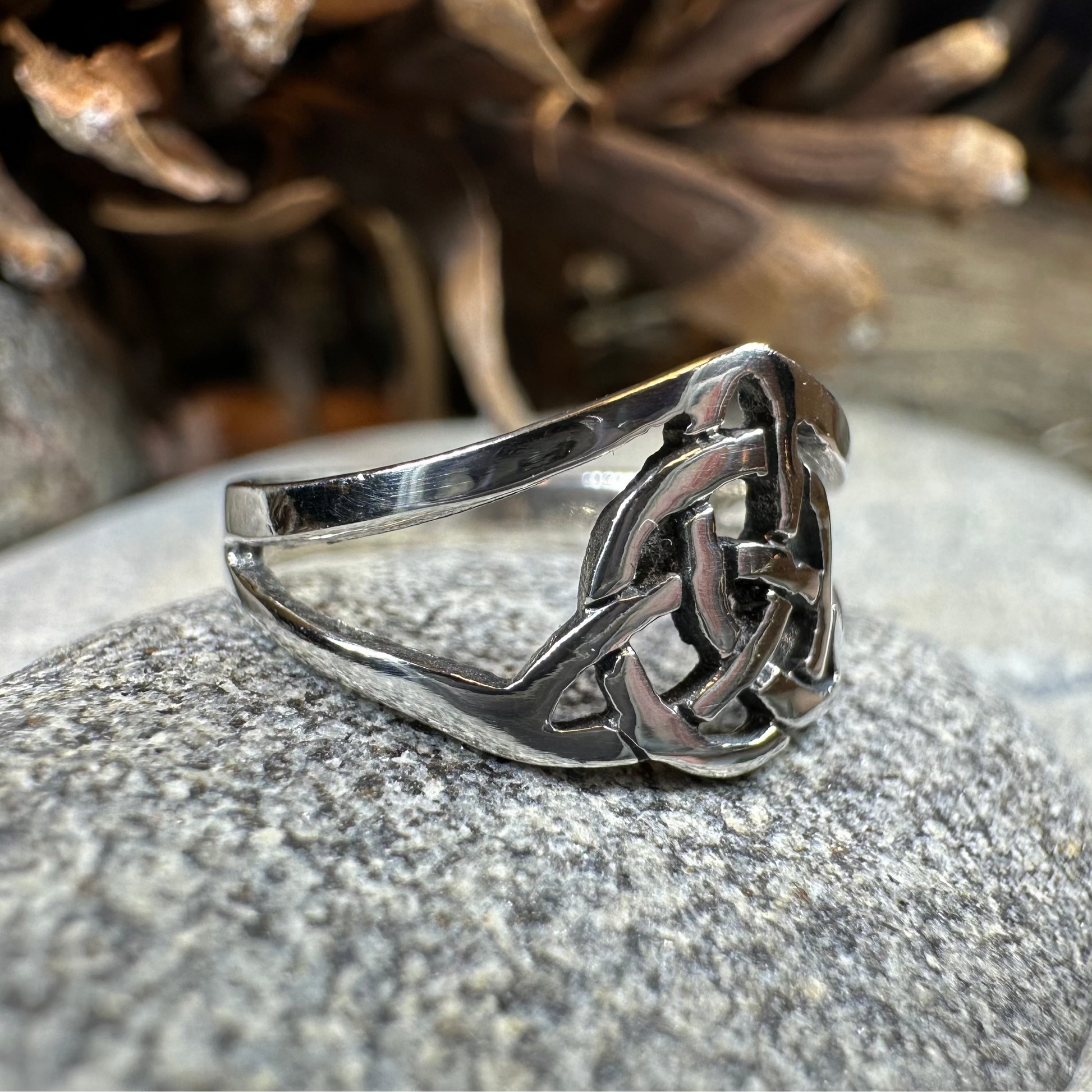 Dainty Little Celtic Ring — view 4